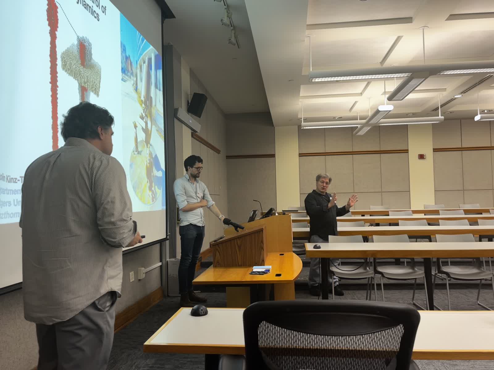 Speaker presenting during the 2025 RCP symposium